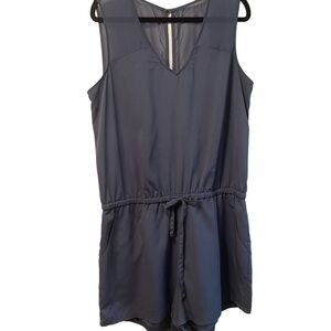 Stylish Blue Sleeveless‎ Romper